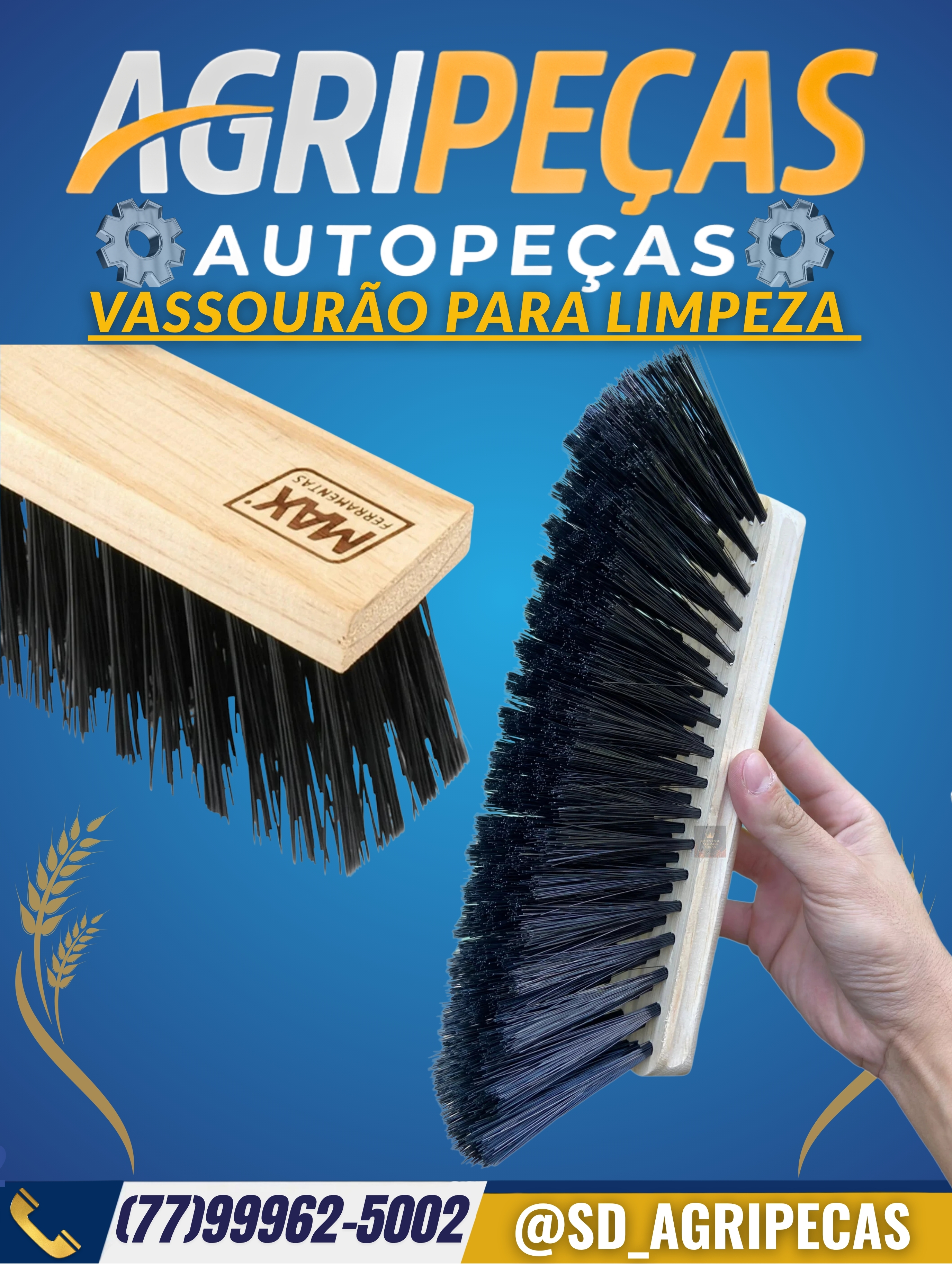 VASSOURÃO PARA LIMPEZA